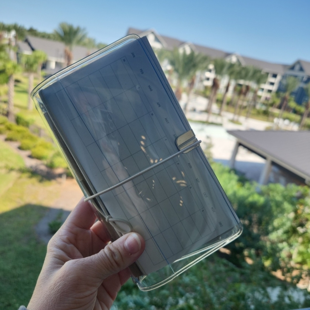 SOLD MERCARI Clear Planner Organizer